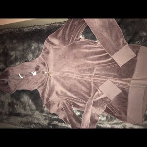 Juicy Couture sweatshirt.